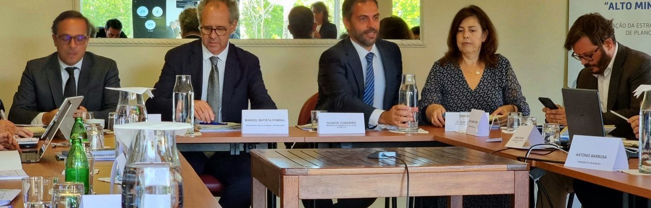 Reuni&atilde;o da CIM Alto Minho com o ministro do Ambiente e da A&ccedil;&atilde;o Clim&aacute;tica